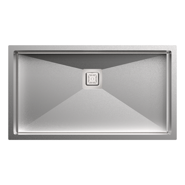 Abchauz | Stainless Steel Micro Radius R10 Single Bowl Kitchen Sink ...