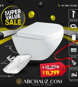 Wall Hung Toilet Combo @ 11799/-