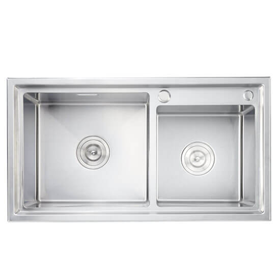 Becken Double Bowl Kitchen Sink BN-0205