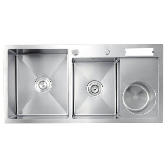 Becken Double Bowl Kitchen Sink BN-0206