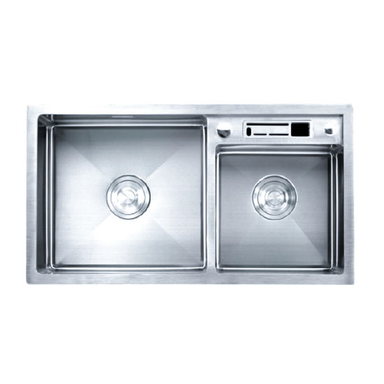 Becken Double Bowl Kitchen Sink BN-0404