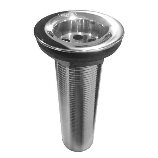 CP Waste Coupling Long Thread 6" Long - ALD 007