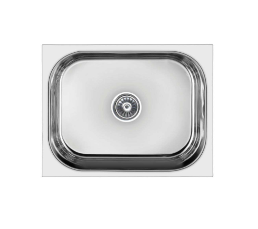 Sonet Square Bowl Sink (Round Coupling) 202 SS