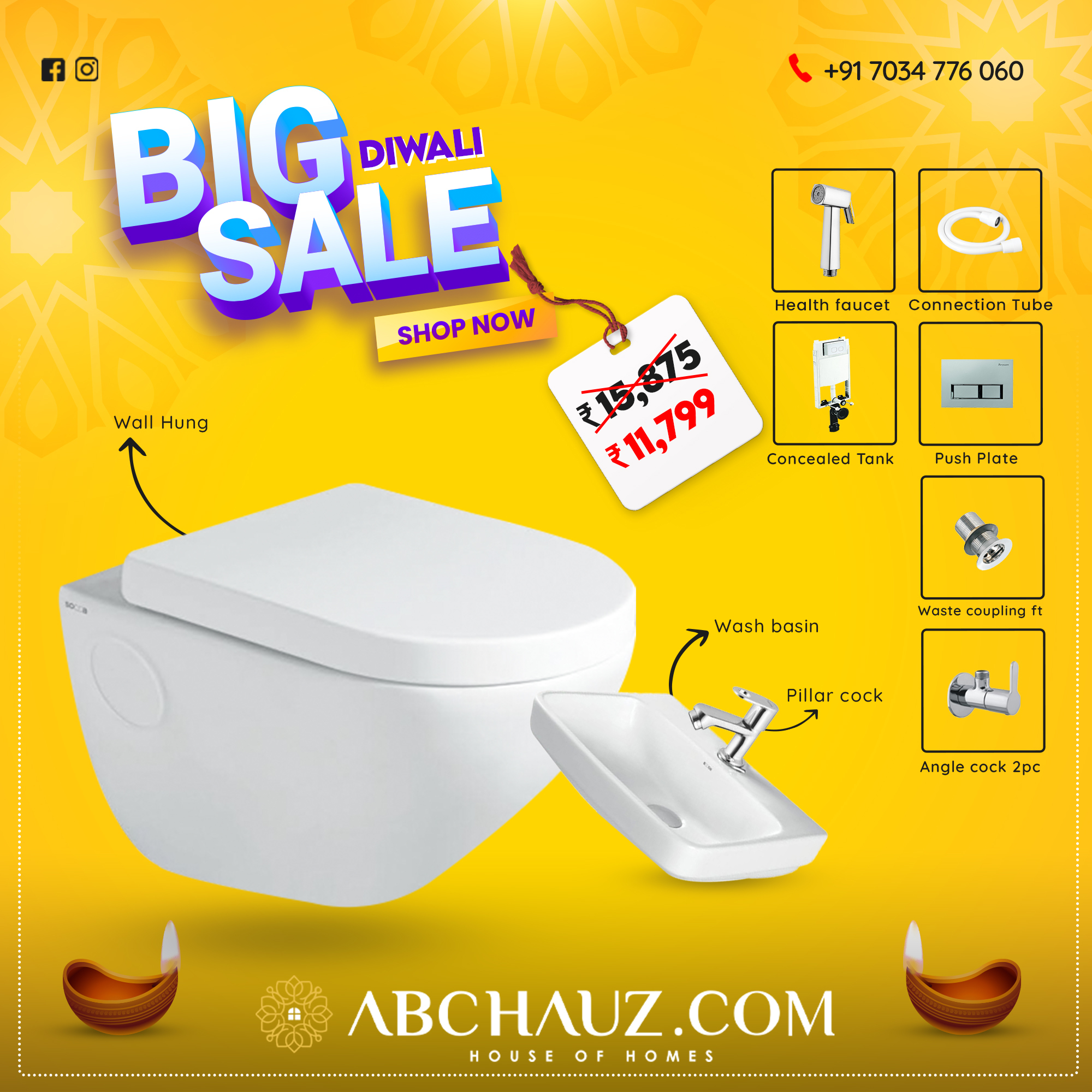 Bathroom Set @ 11,799/-