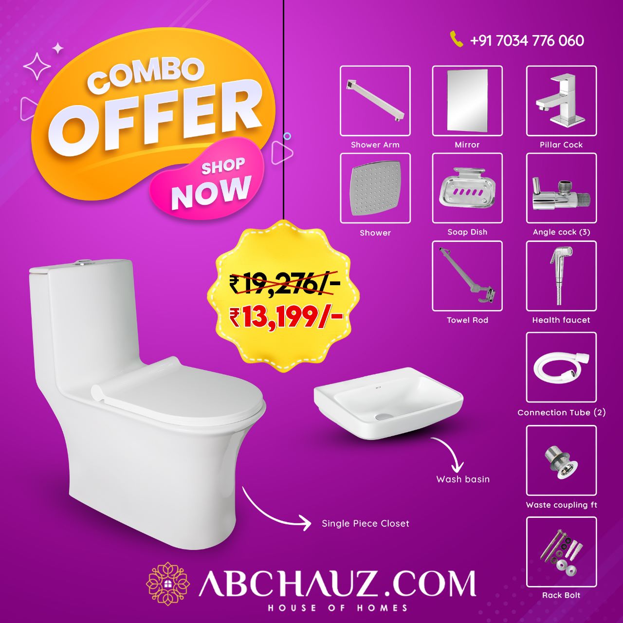 Bathroom Combo Offer